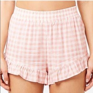 NWT Pink Gingham Shorts